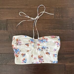 Abercrombie Women's Sweetheart Cropped Halter Top